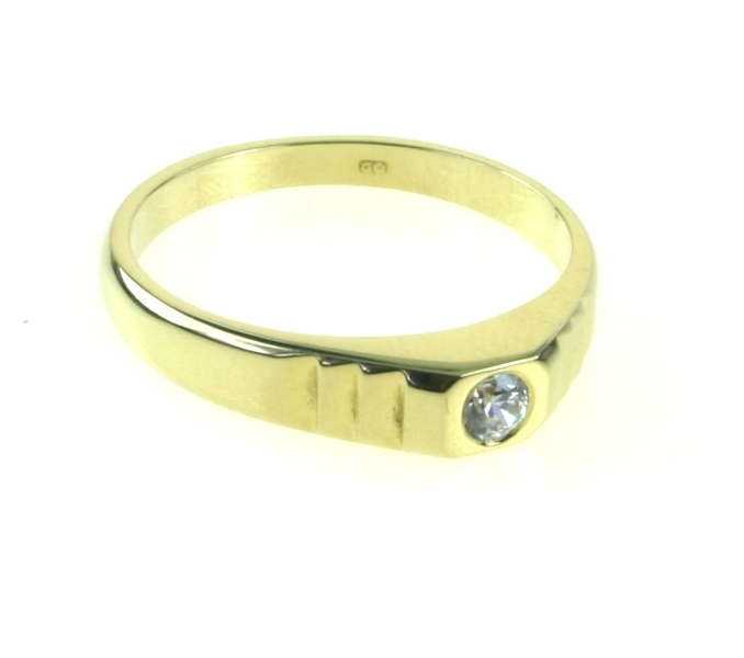 datum moed Matrix Gouden Sieraden :: Gouden Ring :: Heren Pinkring :: Heren Pinkring van  Gouddoppertje