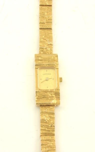 Dames Horloges Gouden Dameshorloge :: Gouden Dameshorloge van Lapponia