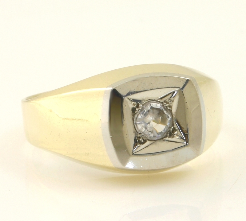 procent Netto Maxim Gouden Sieraden :: Gouden Ring :: Heren Pinkring :: Heren Pinkring